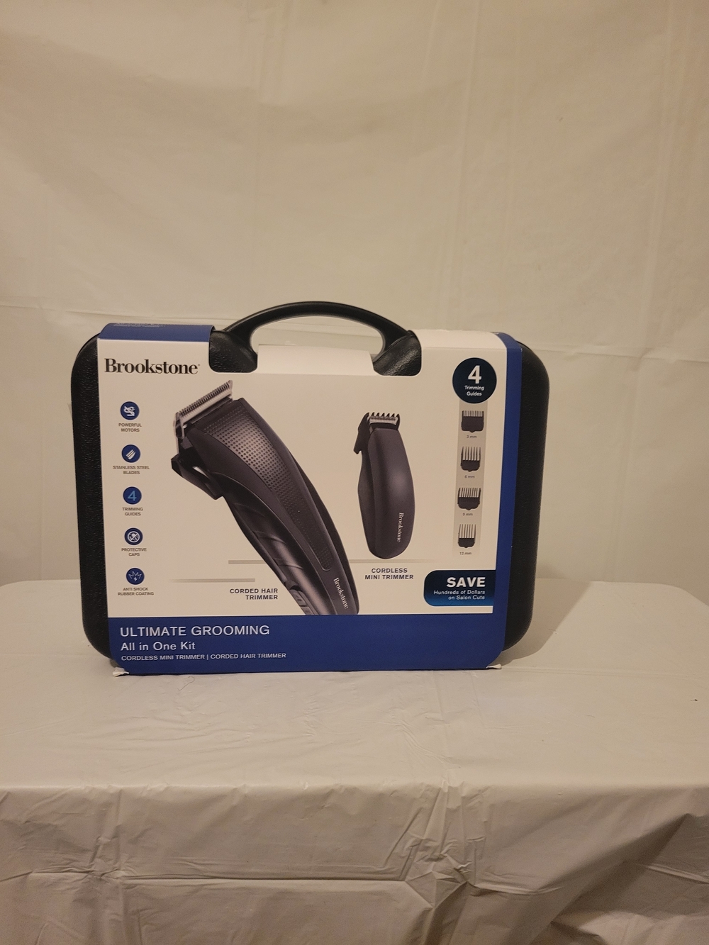 Brookstone Ultimate Grooming All-in-One Kit - Black